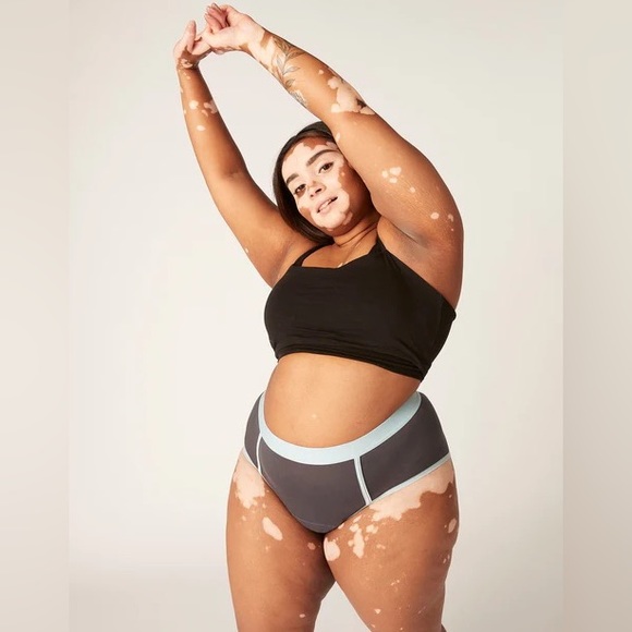 Modibodi X Brief (Moderate-Heavy) Ink Blue - Picture 2 of 5